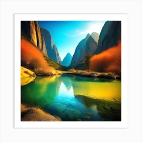 Yangtze River 3 Art Print