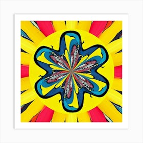 Whirling Geometry_#1 Art Print