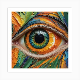 Eye Of The Rainbow 1 Art Print