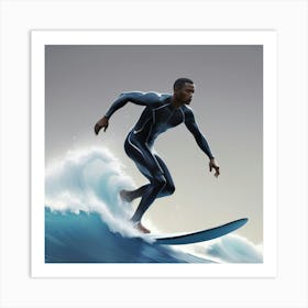 Surfer Art Print