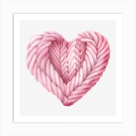 Heart Of Yarn 15 Art Print