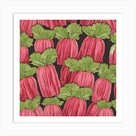 Rhubarb 48 Art Print