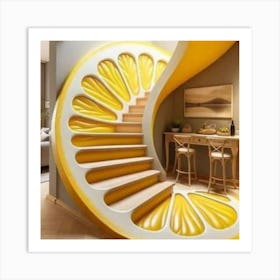 Spiral Staircase Art Print