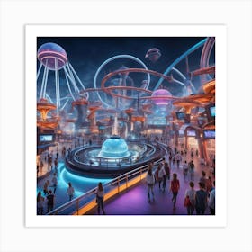 Disney'S World Of Wonders Art Print