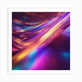 Abstract Light Art Print