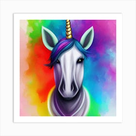 Unicorn Painting Art Print