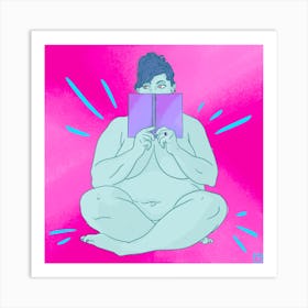 Bookworm Art Print