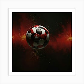 Soccer Ball Art Print