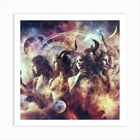 Astrology Art Print