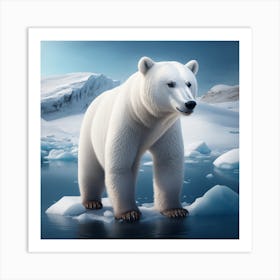 Polar Bear Art Print