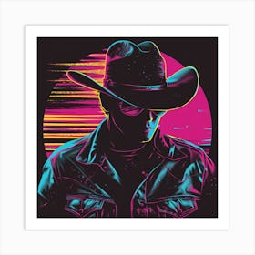 Cowboy Hat 2 Art Print