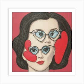 'Love' 3 Art Print