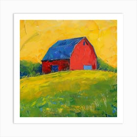 Red Barn 2 Art Print