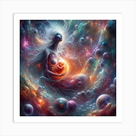 Mother Of The Universe 1 Art Print