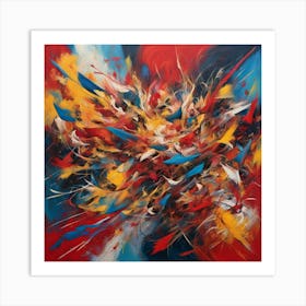 Abstract Painting 89 Art Print