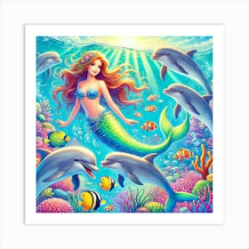 Mermaid Art Print