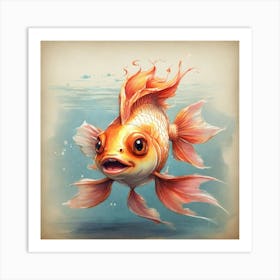 Goldfish 11 Art Print