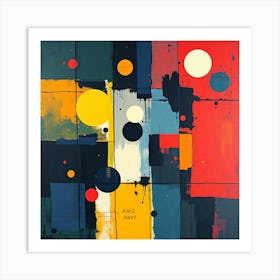 Abstract Painting 12 Art Print