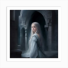 Elegance beyond the grave Art Print