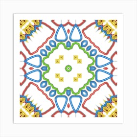 Ethnic Pattern 2 Art Print