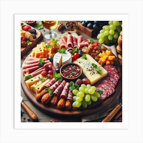 Cheese Platter 2 Art Print