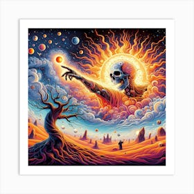 'Solar Eclipse' Art Print