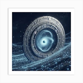 Spaceship 5 Art Print