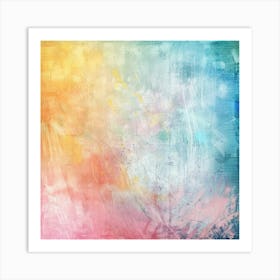 Abstract Watercolor Background 2 Art Print