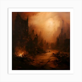 Dark City Art Print