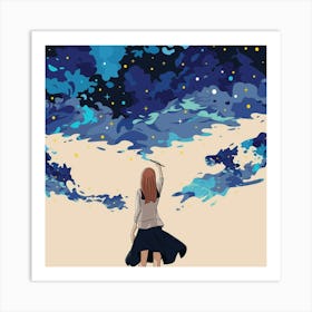 Starry Sky Art Print