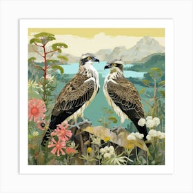 Bird In Nature Osprey 1 Art Print