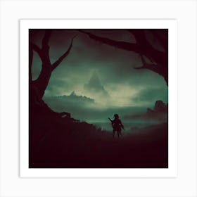 Shadows Of Calamity Art Print