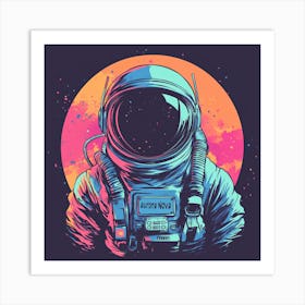 Space Astronaut Affiche