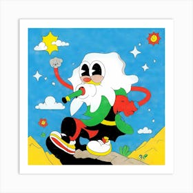 Santa Claus Art Print