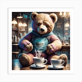 Teddy Bear 4 Art Print