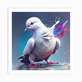 Pigeon Art Print