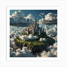 Castle In The Clouds 22 Art Print