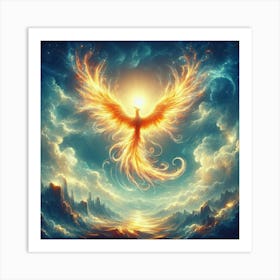 Phoenix 3 Art Print