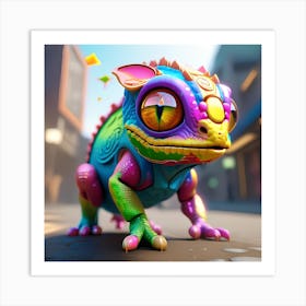 Chameleon 2 1 Art Print