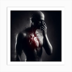 Heart Ache Art Print