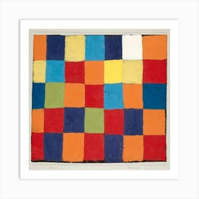 Squares 2 Art Print