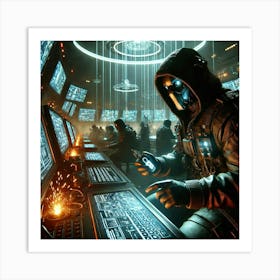 The Mole Tech Sabotage Art Print