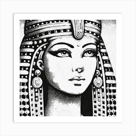 Cleopatra Portrait Artwork 135 Art Print