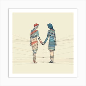 The Sisters Art Print