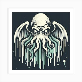 Cthulhu 4 Art Print