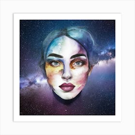 Nebula Painting 2 Art Print