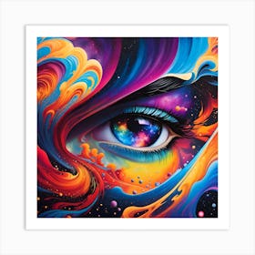 Eye Of The Universe 2 Art Print