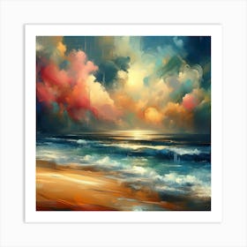 Abstract Horizons 34 Art Print