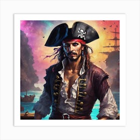 Pirates Of The Caribbean 5 Art Print