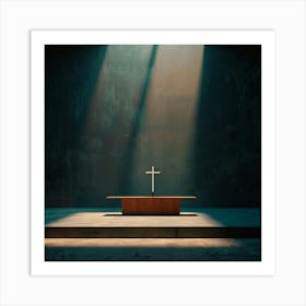 Christian Church Altar 1 Art Print